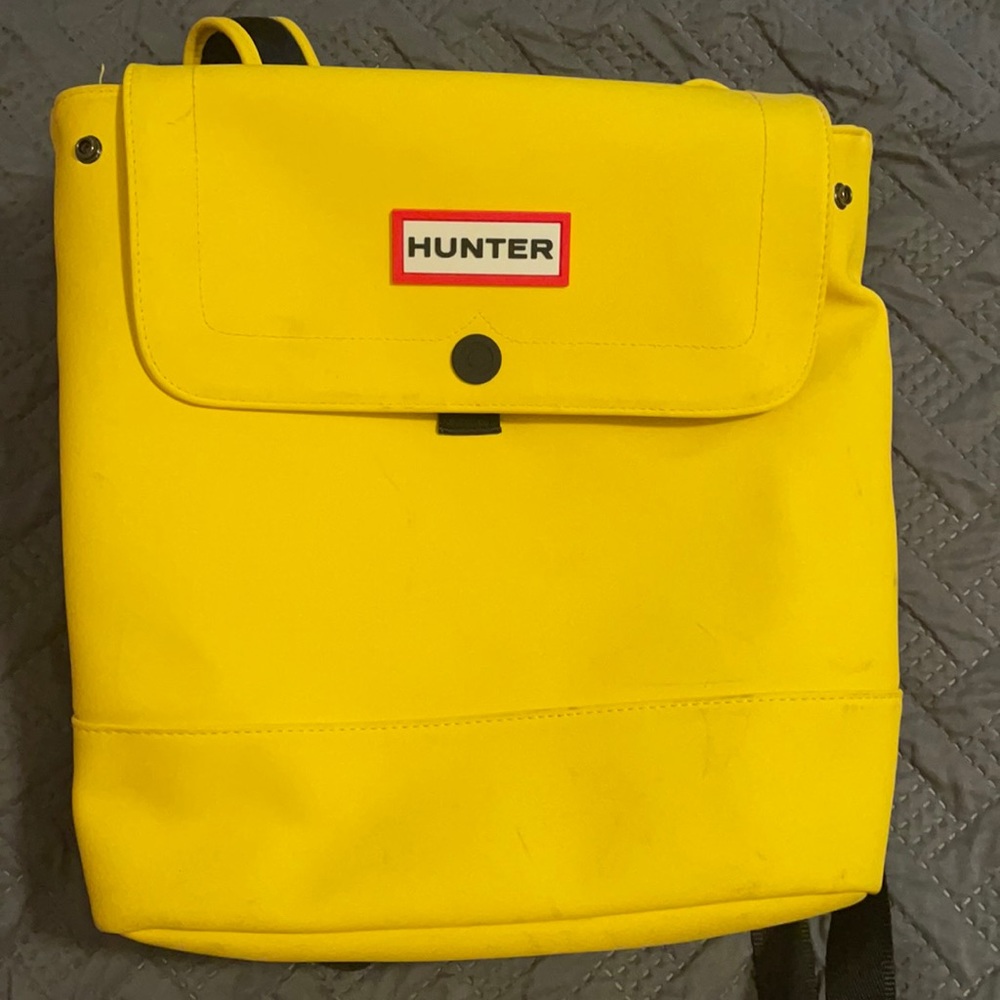 Hunter (by Target) backpack. Yellow, lightly used
